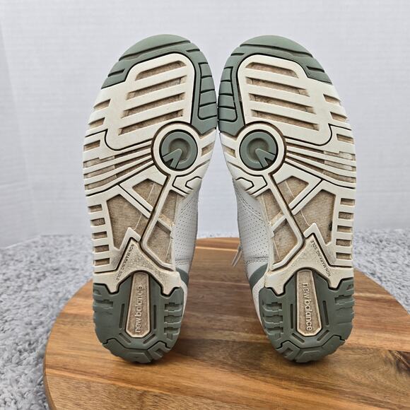 New Balance Womens 6.5B 550 White Juniper Leather Casual Lifestyle Daily Sneaker - Picture 9 of 15